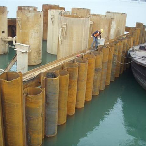 西双版纳钢护筒现场安装